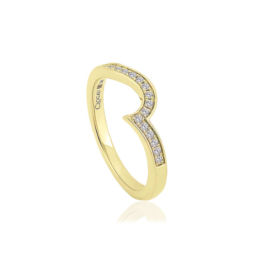 18ct Yellow Gold Forever Fairytale Wedding Ring