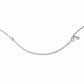 18ct White Gold 4 Inch Extension Chain