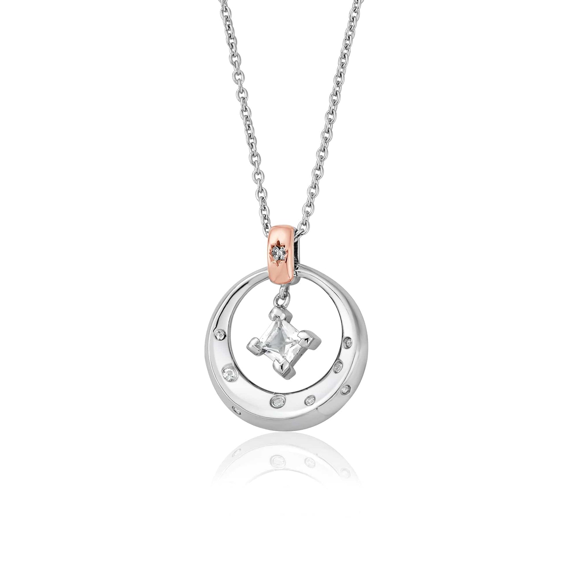Stars of the Llyn Peninsula Silver Pendant