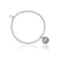 Tree of Life® Silver and Lapis Lazuli Circle Affinity Bracelet