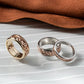 Annwyl Silver Slim Channel Ring