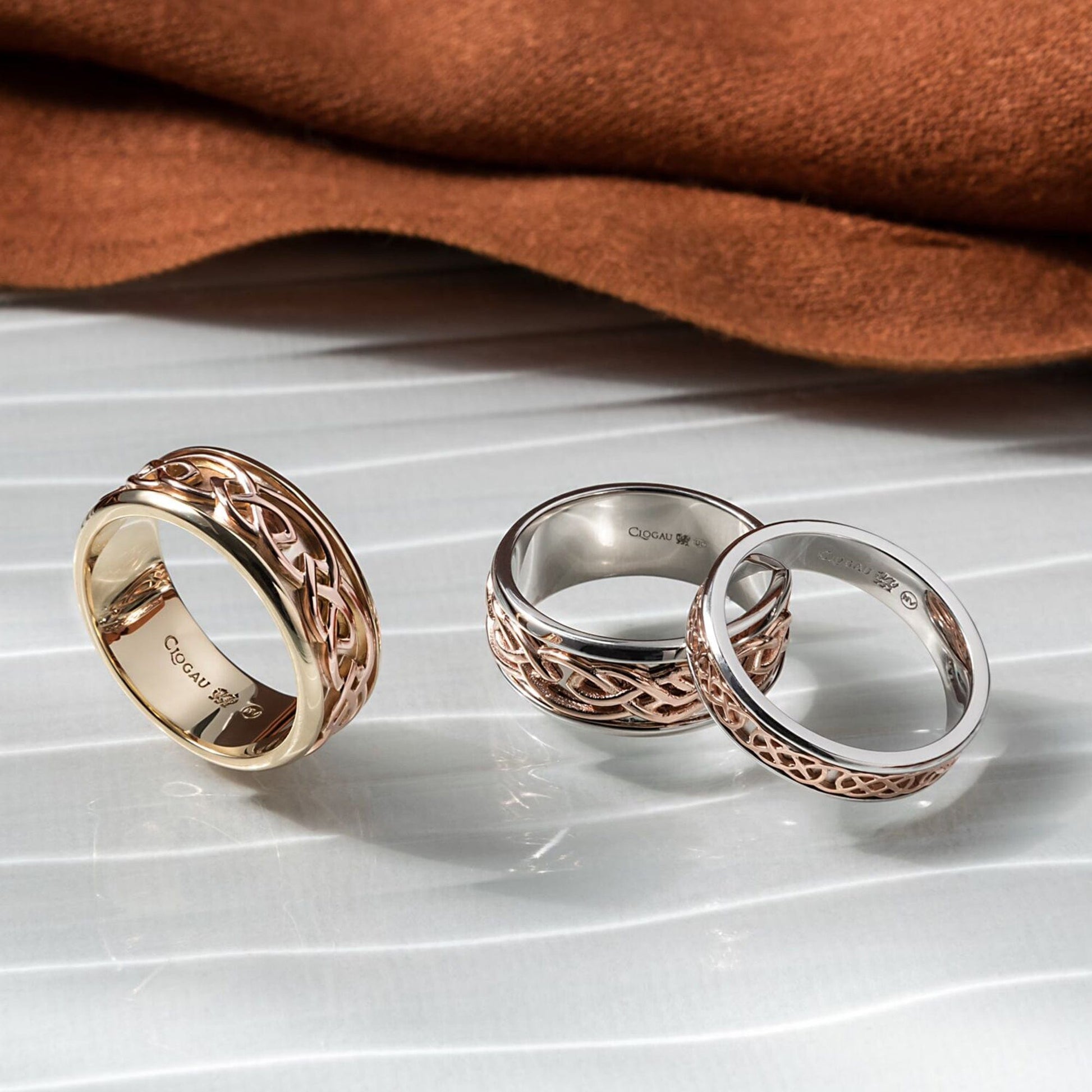 Annwyl Silver Slim Channel Ring