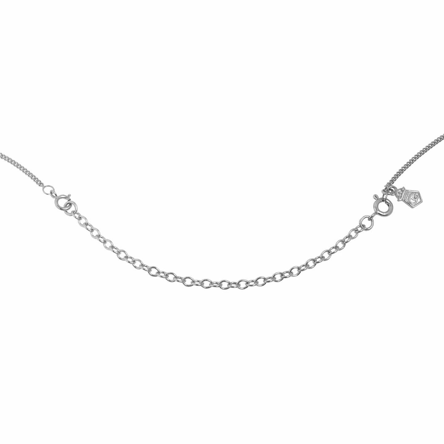 Silver 4 Inch Extension Chain