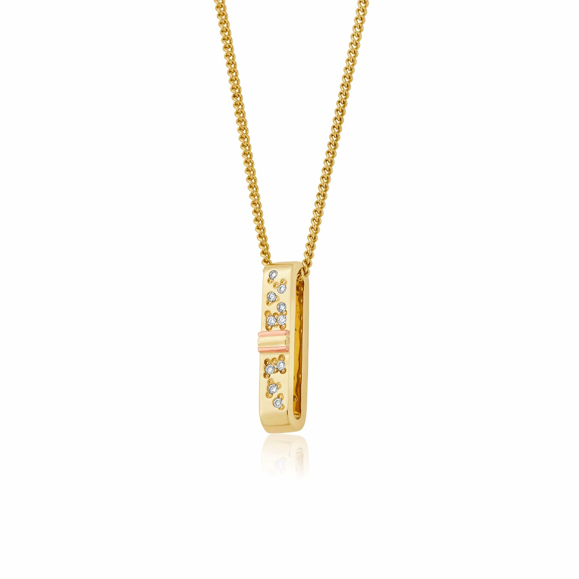 Clogau Welsh Royalty Pendant - Necklaces from Bradbury's The Jewellers UK
