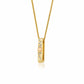 Cariad® Sparkle Gold and Diamond Pendant