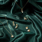 Lily of the Valley Gold, Diamond and Pearl Ring