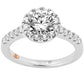 Compose - Love Divine (K) - 18K White with 18K Rose Gold