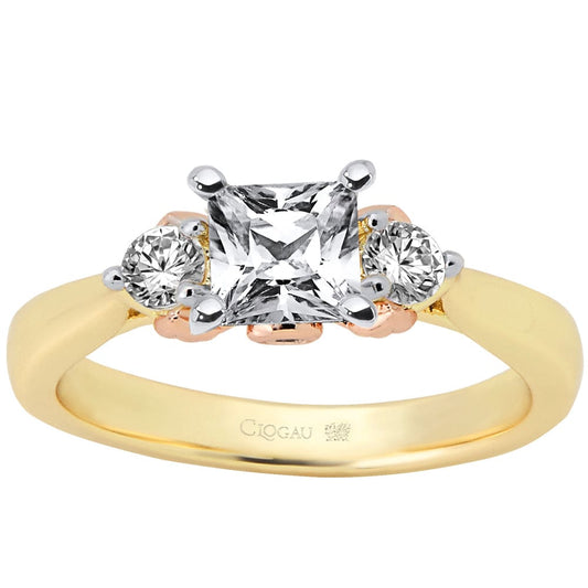 Compose - Past Present Future (N) - 18K Yellow with 18K Rose Gold