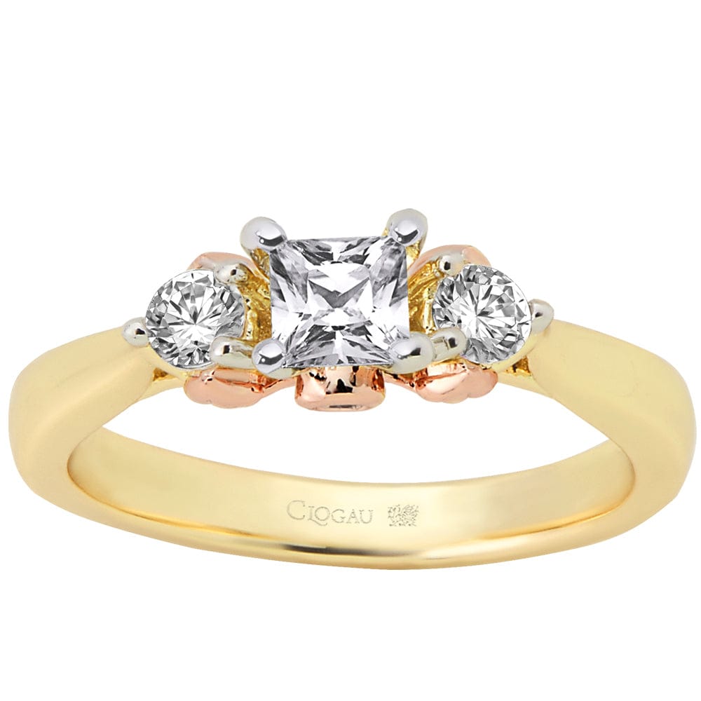 Compose - Past Present Future (K) - 18K Yellow with 18K Rose Gold