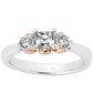 Compose - Past Present Future (N) - PT950 with 18K Rose Gold