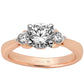 Compose - Past Present Future (O) - 9K Rose Gold