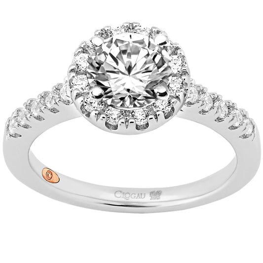 Compose - Love Divine (K) - 9K White with 9K Rose Gold