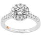 Compose - Love Divine (K) - 9K White with 9K Rose Gold