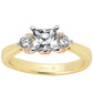 Compose - Past Present Future (K) - 9K Yellow with 9K Rose Gold