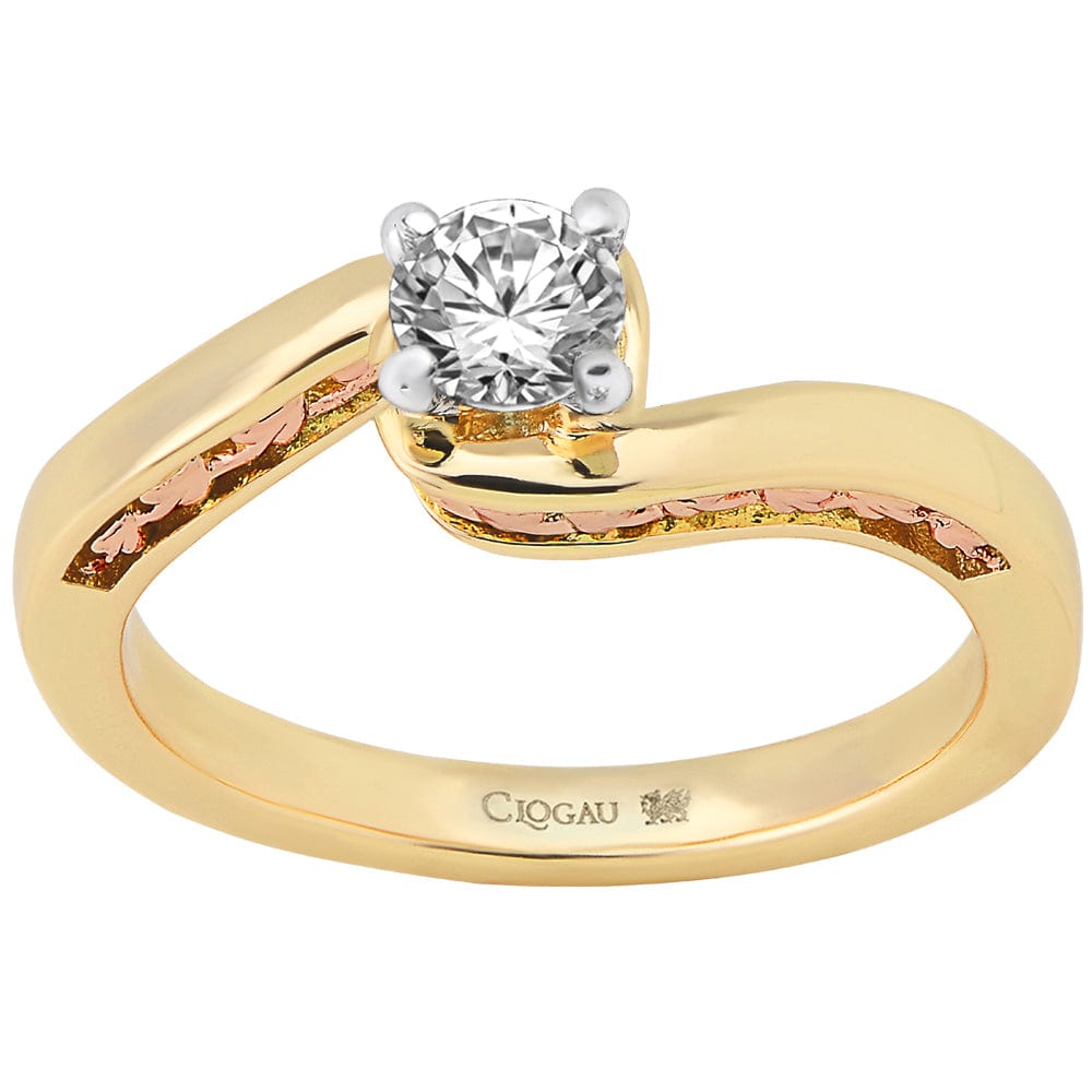 Compose - Forever Fairy-tale (N) - 9K Yellow with 9K Rose Gold
