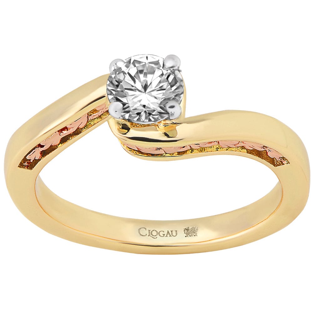 Compose - Forever Fairy-tale (N) - 9K Yellow with 9K Rose Gold